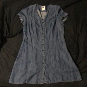 Denim dress